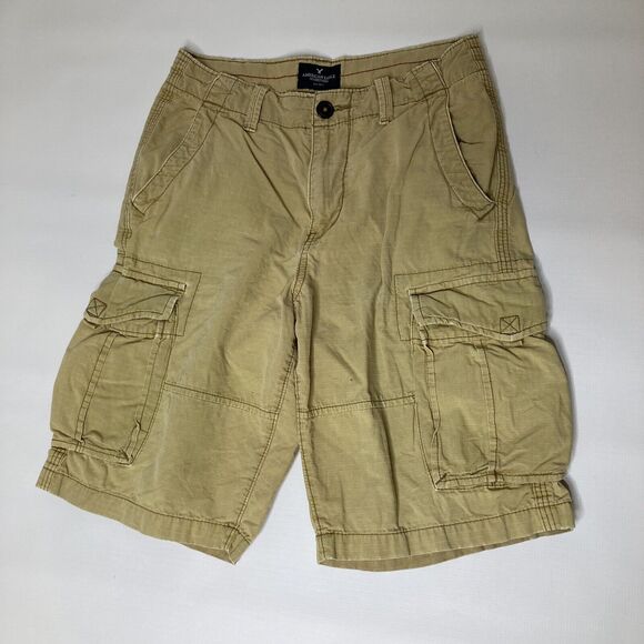 American Eagle AE Longboard Lot Of 2 Ripstop Cargo Shorts Size 28 X 12” Inseam - Picture 4 of 11
